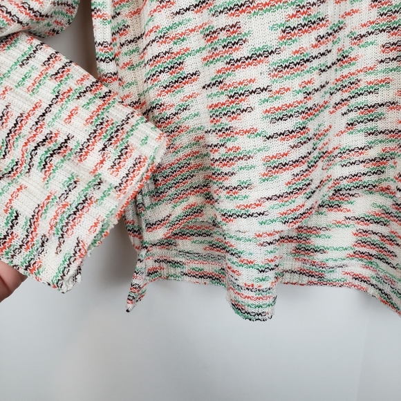 Code mode Nordstrom Women's Sweatshirt blouse boho Pullover knit Large - Picture 3 of 5